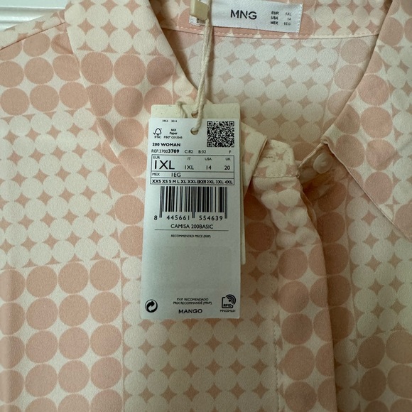 Mango button down top - Picture 3 of 3